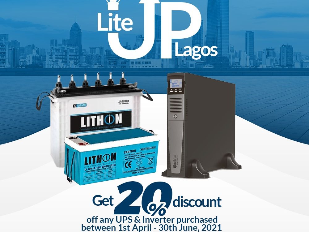 ‘Lite’ up Lagos – UPS & Inverter Promo Sales!!!